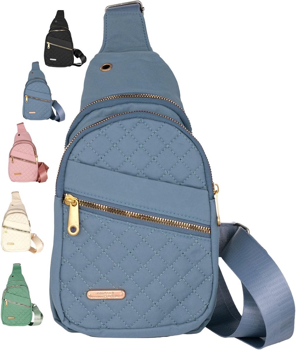 Dames Crossbody Schoudertas, Verstelbare Sling Bag voor Dagelijks Gebruik, Ideaal voor Reizen en Vrije Tijd