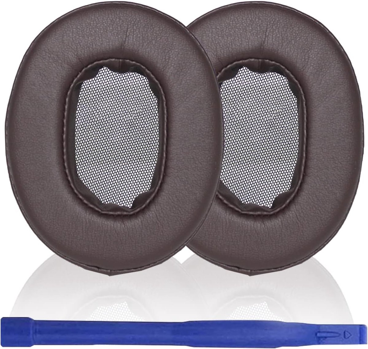 Vervangbare oorkussens voor Sony MDR-1A hoofdtelefoons - Comfortabele oorkappen, Earpads en Reparatieonderdelen (Donkerbruin)