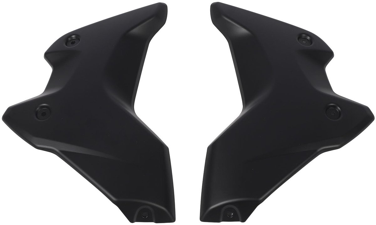Dailygoody - OmGoods - Dailygoody - Front Radiator Protector - Motorfiets Bescherming - Hoogwaardige ABS - Zwart - Verbeterde Ontwerp - Geschikt voor R1250GS 2018-2023