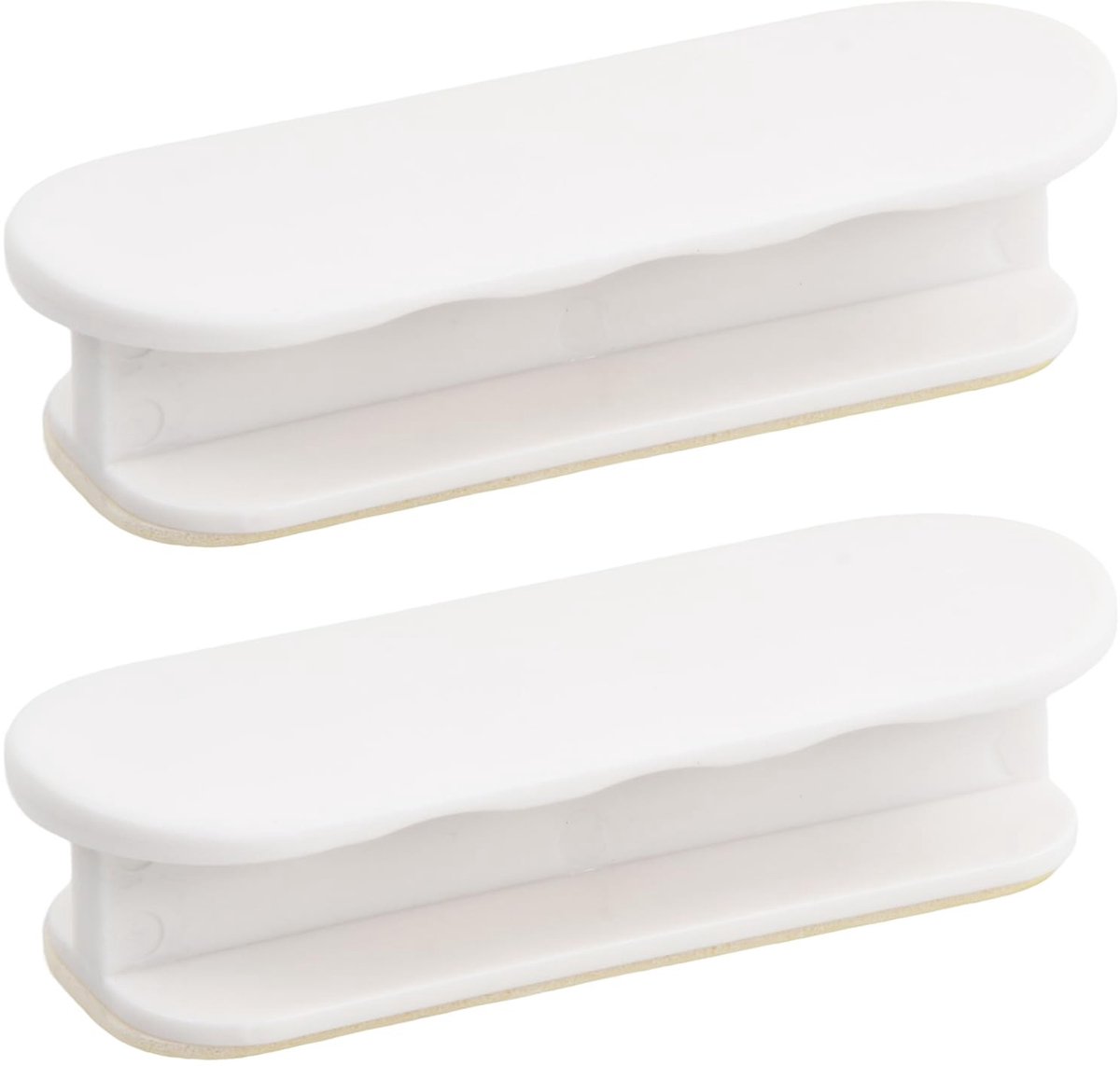 Dailygoods - Cosensi - Dailygoody - Balkon Deur Handgrepen - Zelfklevende Deurhandgrepen - Ergonomisch Ontwerp - Beige - Meubel Handgrepen - Voor Binnen en Buiten - 2 Stuks