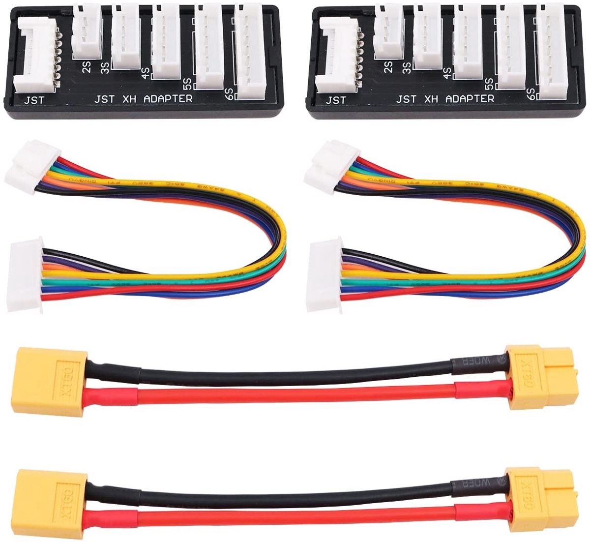 Dailygoods - Dailygoody - Parallel Opladen Board - Balance Charger - Ideaal voor RC Lipo Batterijen - Compact Formaat - XT60 Plug - Voor D6 D6PRO D6 + - Uitbr...