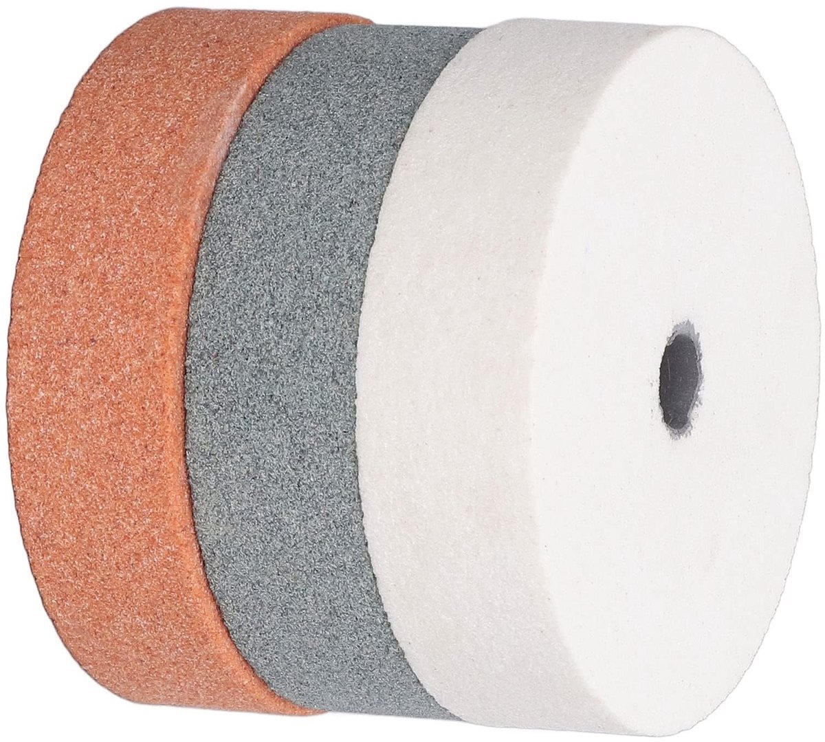 Dailygoods - Dailygoody - Slijpschijf - Siliciumcarbide - 3 Stuks - 75mm - Polijstgereedschap - Voor Metaal Keramiek Houtbewerking - Vervangingsset