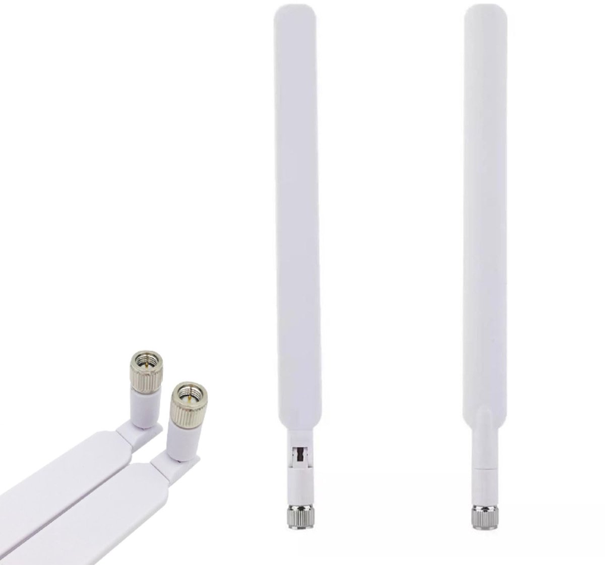 Dailygoods - Dailygoody 4G antenne - 5dBi versterking - Wit kleur - Omnidirectioneel voor router - Ideaal voor mobiele hotspots - Geschikt voor camera's