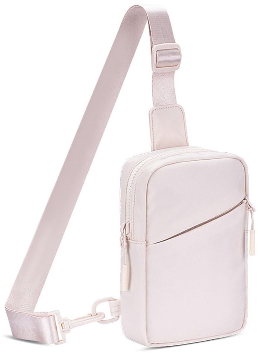 Dailygoods - Dailygoody - Slingtas - Waterdichte crossbodytas - Verstelbare riem - Ademend en comfortabel - Voor wandelen en reizen - Uniseks voor dames en heren