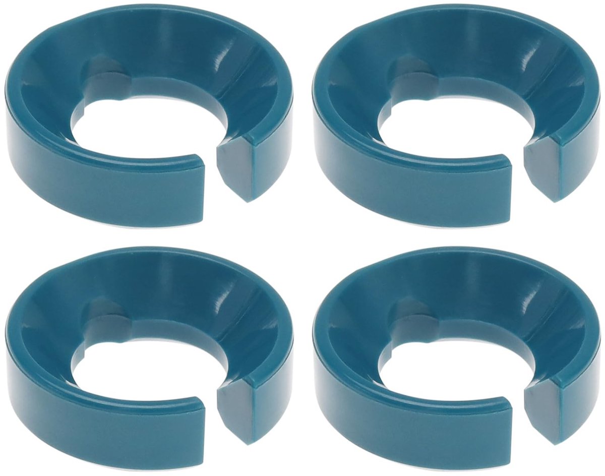 Dailygoods - Dailygoody - Cirkelzaaghouder - 4-delige set - Duurzaam plastic - Donkergroen - Invalzaaghouder - Compatibel met Makita - Geschikt voor SP6000 en CA5000