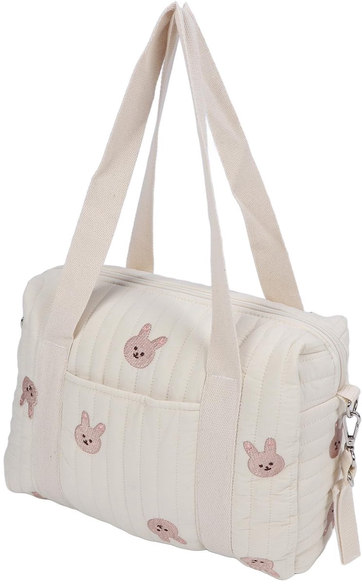 Dailygoods - Dailygoody - Multifunctionele Kinderwagen - Herbruikbare Luiertas - Ritsvak - Uniseks - Wandelwagentas - Perfect voor Mama - Katoenen doek