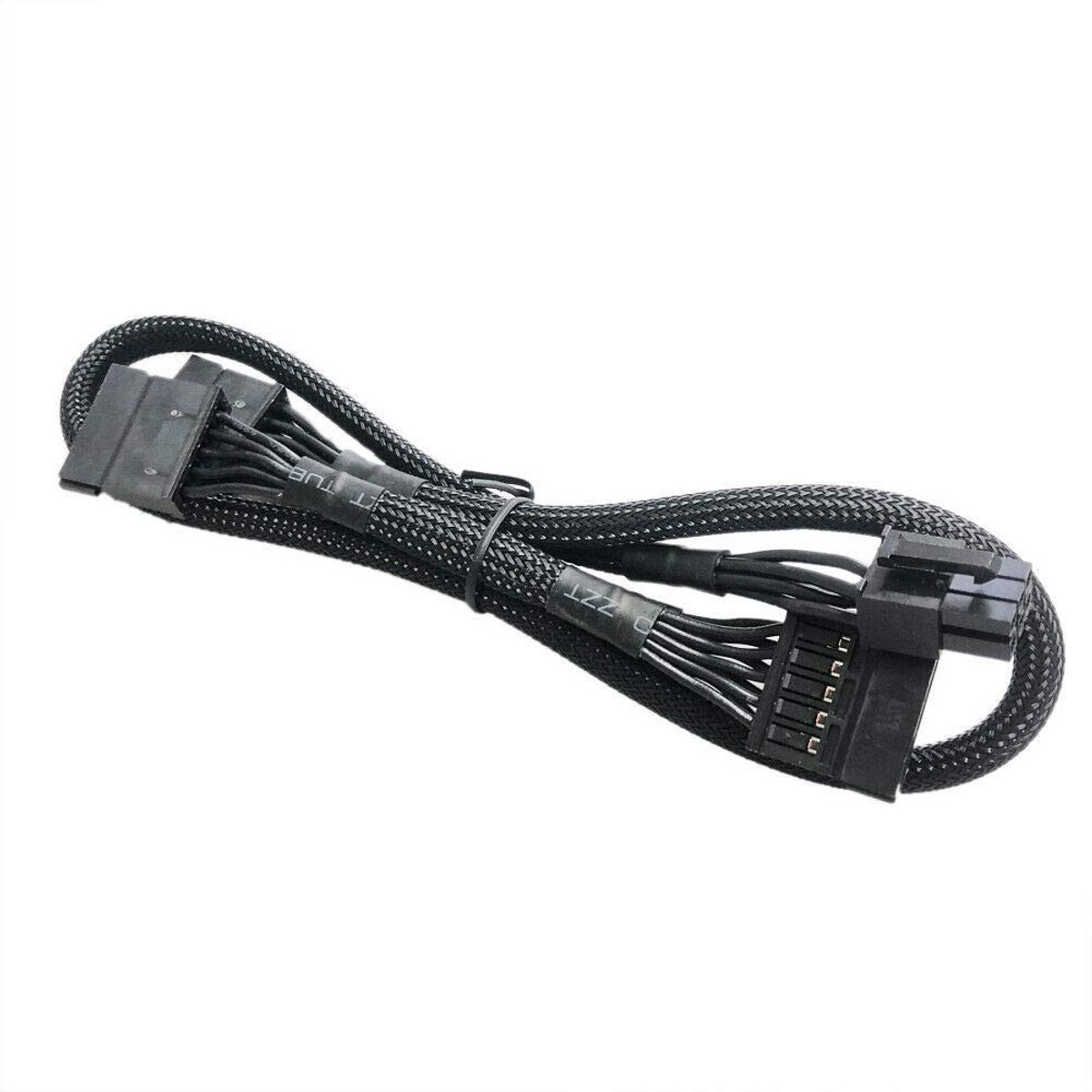 Dailygoods - 6-polige naar 3x SATA Stroomkabel voor Voeding