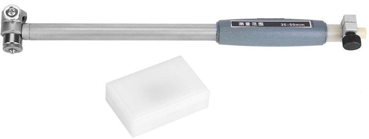 Dailygoods - Dailygoody - Aluminium Wijzerplaat Meetklok - Precisie Meting - Handig in Gebruik - 35-50mm - Nauwkeurigheid 0,01mm - Voor Boren - Meetinstrument