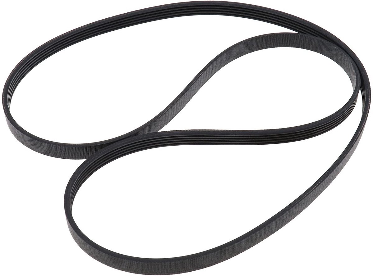 Dailygoods - Dailygoody - Aandrijfriem - Rubber - 11,7 mm Breed - Gesloten Lus - Wasmachine - 1160 mm Omtrek - Geschikt voor Hoover Candy