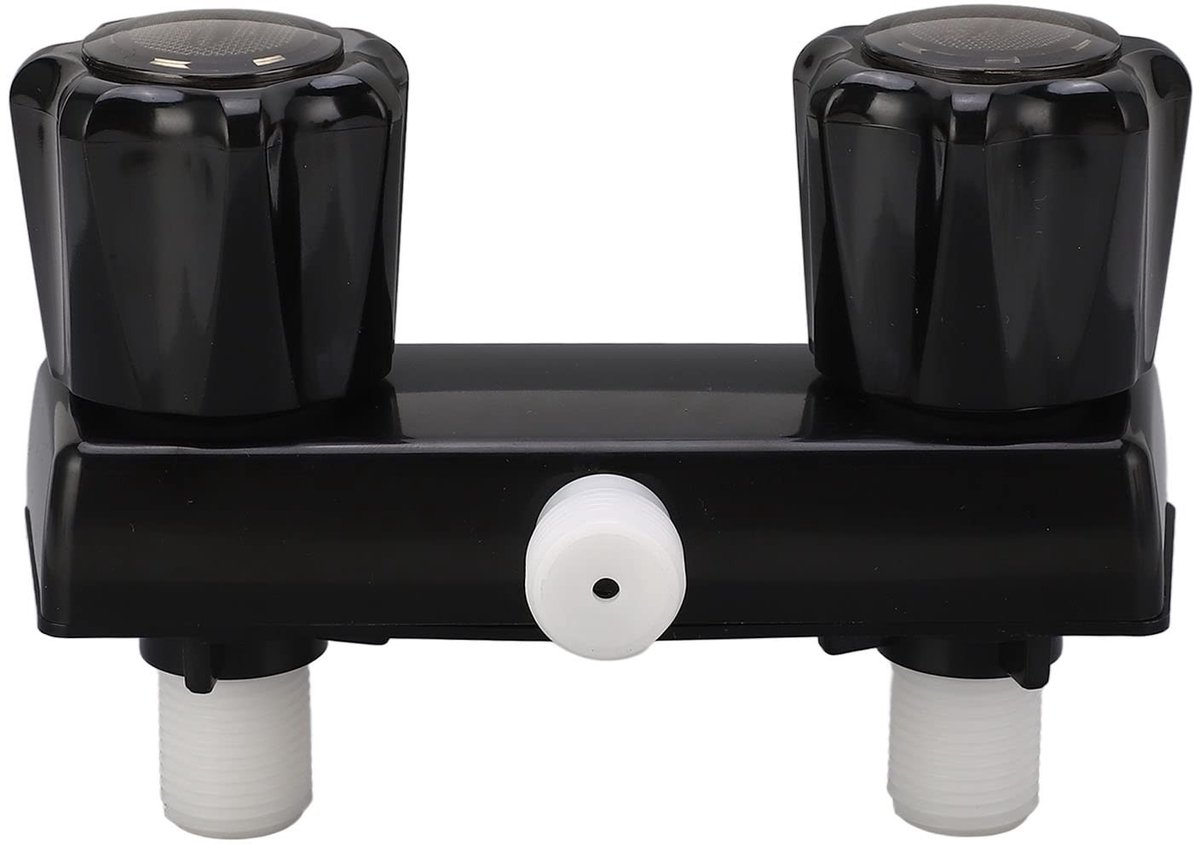 Dailygoods - Dailygoody - Double Knob Douchekraan - Ideaal voor Caravan en Motorhome - Burst Resistant technologie - Duurzaam en stijlvol - Eenvoudige bediening - ...