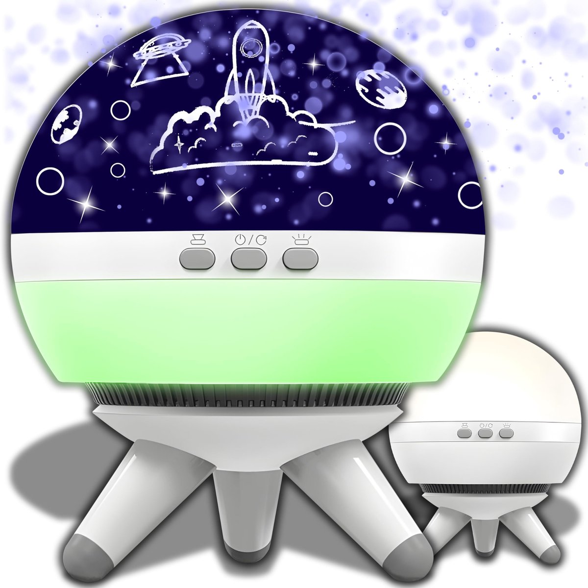 Dailygoods - Led Sterrenhemel Nachtlampje voor Kinderen