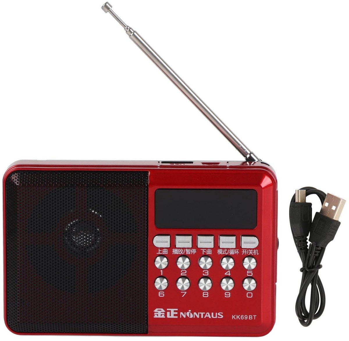 Dailygoods - Draagbare Digitale Radio met MP3 Speler