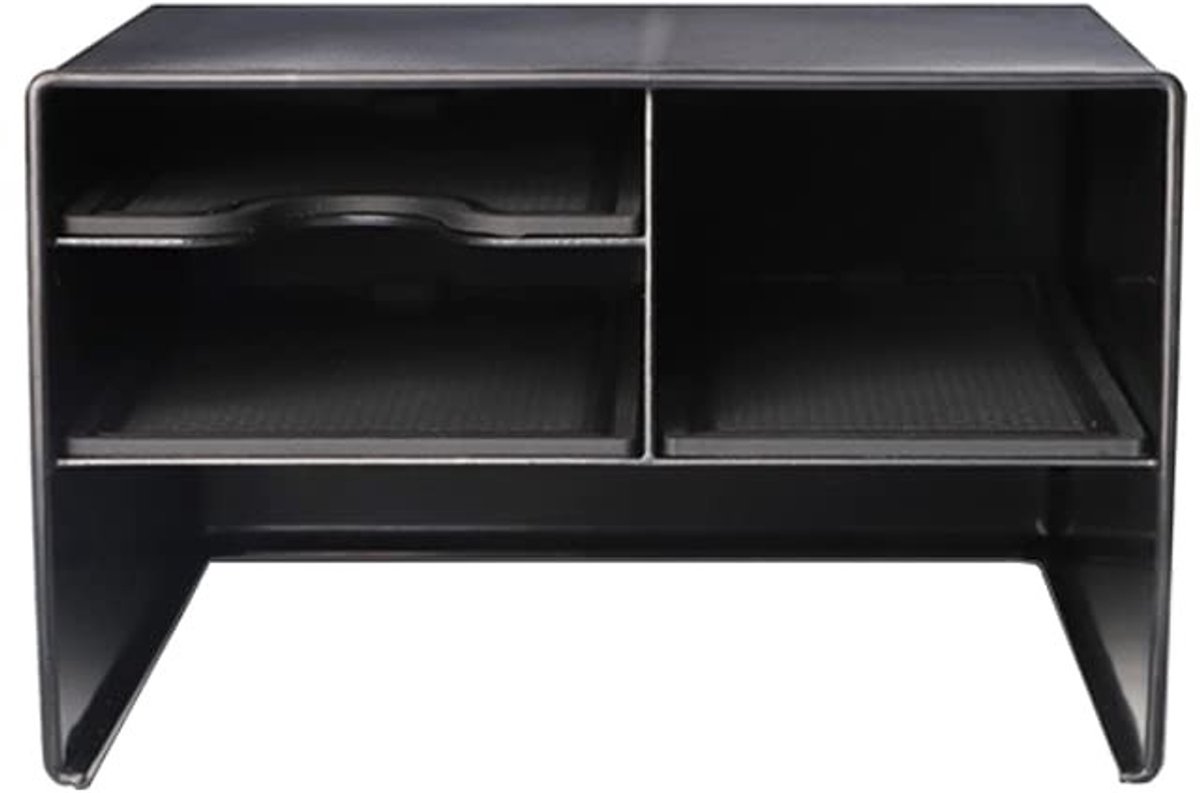 Dailygoods - Dailygoody - Auto Console Organizer - Opbergvak voor auto - Zwart plastic - Geschikt voor T0Y0TA C0R0LLA - Perfecte opbergruimte voor auto-accessoires