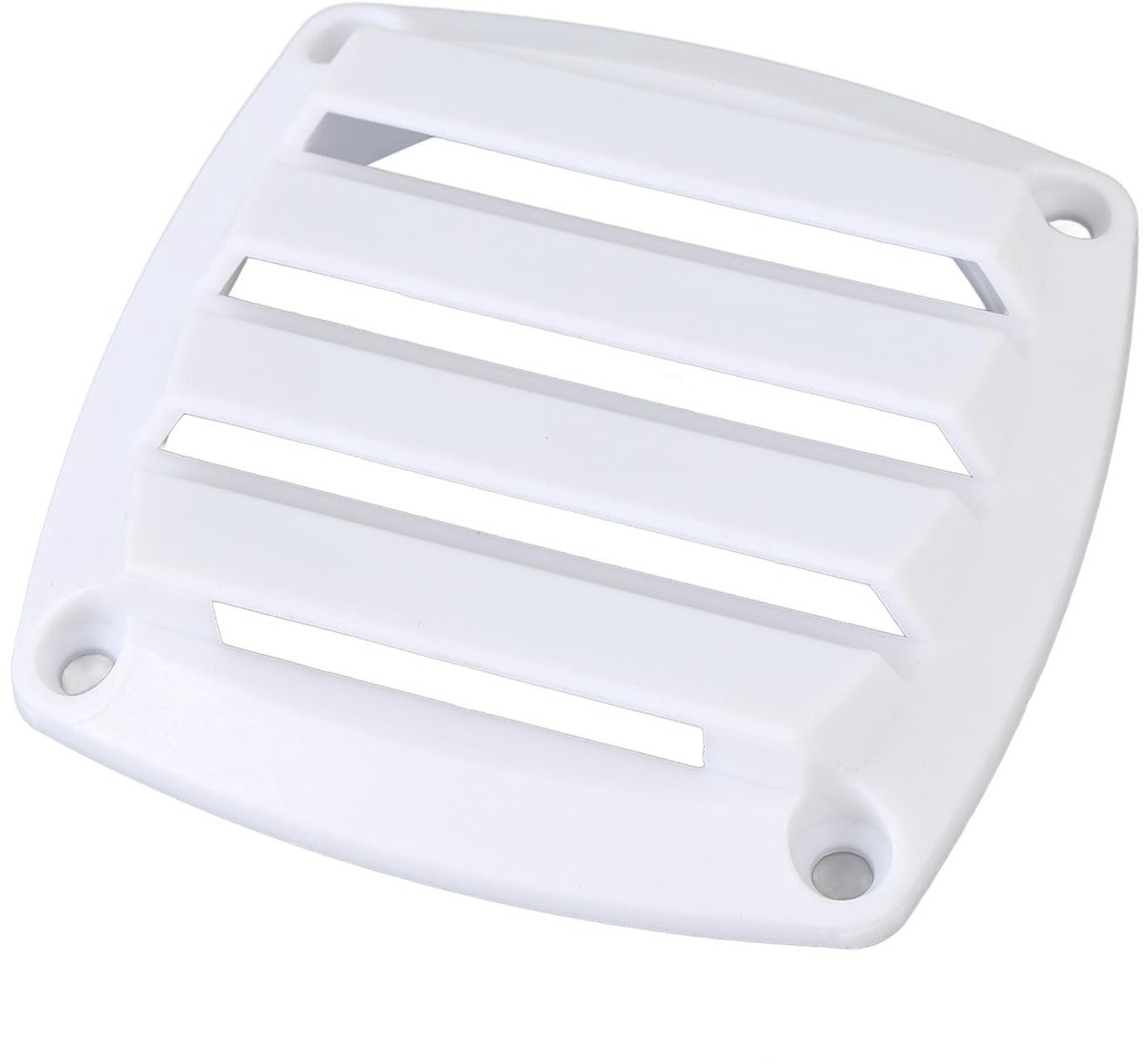 Dailygoods - Dailygoody - SIXRUN Ventilatierooster 7,5 cm voor Caravan, Boot en Buiten, Insectenbescherming, Wit