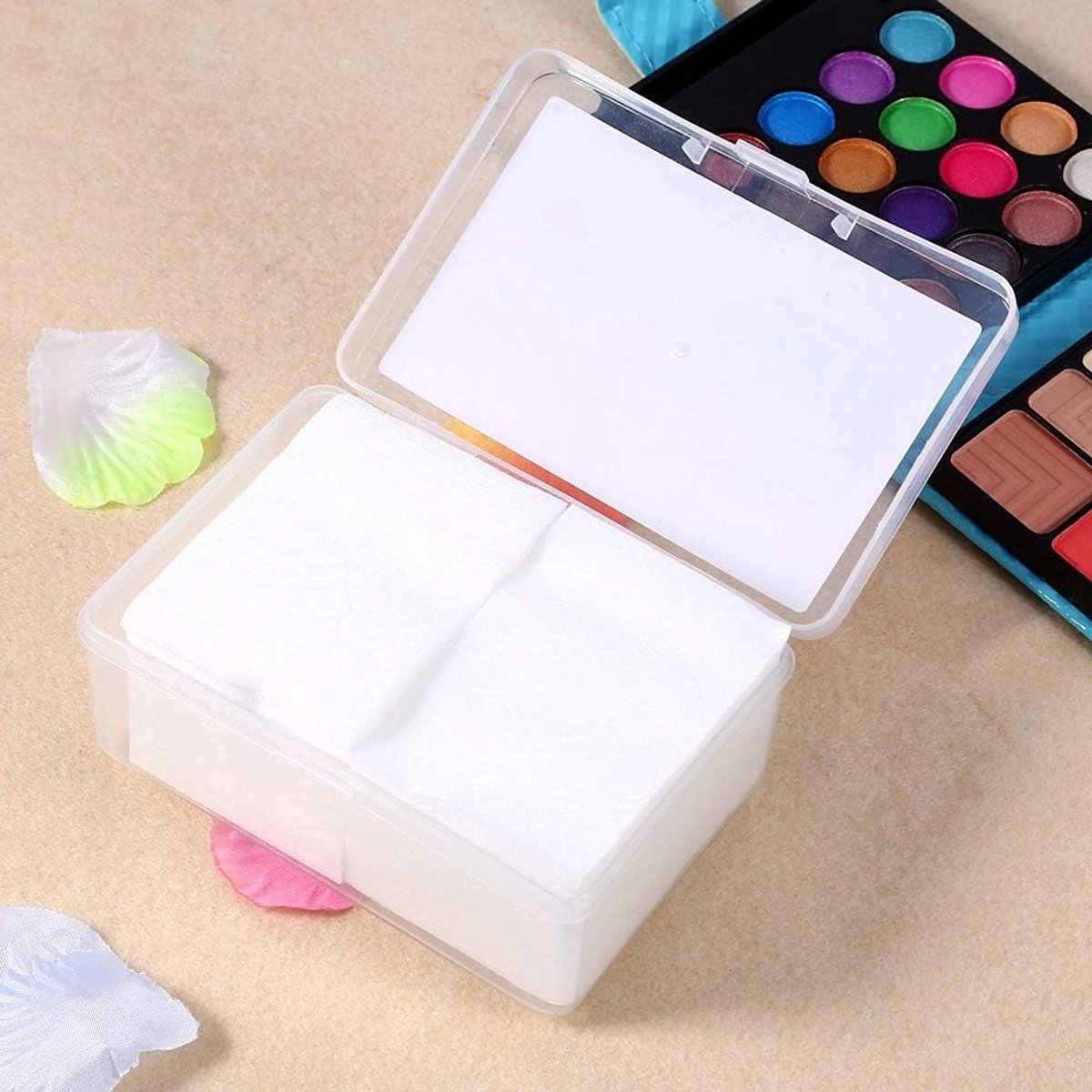 150 Stuks Makeup Remover Pads, Premium Hypoallergene en Lintvrije Cosmetische Watten, Ideaal voor Huidverzorging en Make-up Verwijdering