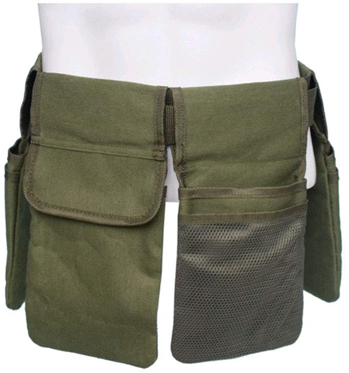 Dailygoods - Dailygoody - Tuingereedschap opbergtas - Tuin accessoires - Stevige heupband - Groen - Verstelbaar - Geschikt voor tuinieren - M