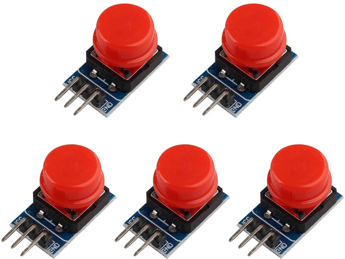 Dailygoods - Dailygoody - Grote Sleutel Module - Arduino Toetsenbord - Hoge Niveau Output - Compact Formaat - Elektronische Blok - Interactieve Knoppen - Geschikt ...
