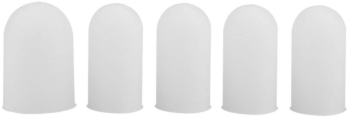 Dailygoods - Dailygoody - Nagelbijtende Handschoenen - Siliconen Duimbeschermers - Herbruikbaar en Draagbaar - Antislip Vingertophoezen - Voor Koken en Afwassen -