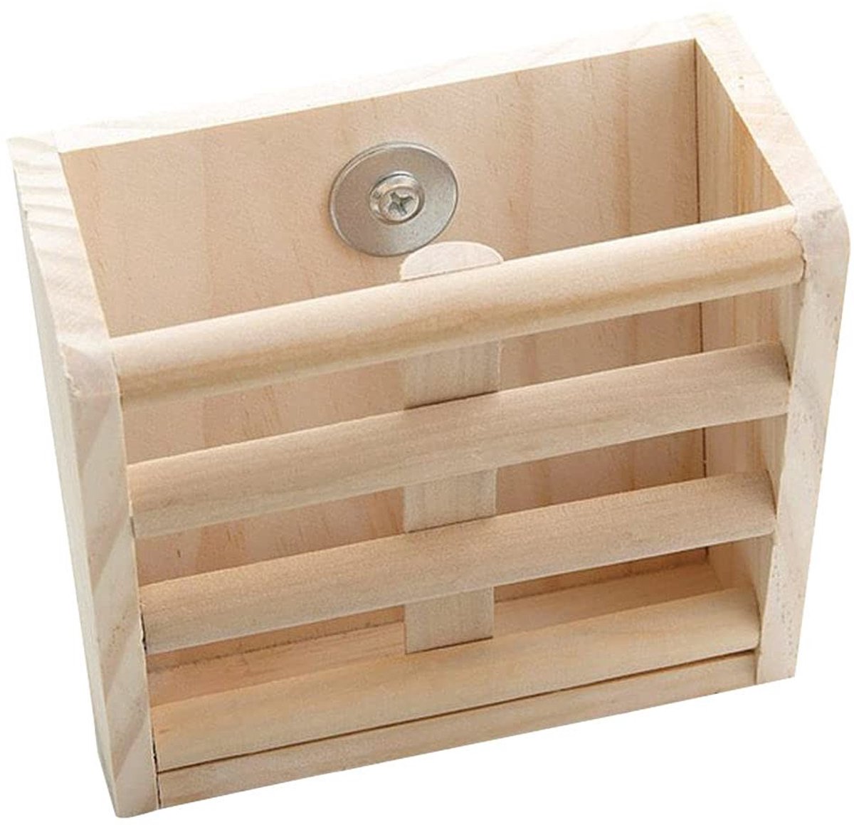 Dailygoods - Dailygoody - Konijnenhooi Feeder Rack - Houten Hooi Kribbe - Muur Monteerbaar - Voor Kleine Huisdieren - Ideaal voor Cavia's en Chinchilla's