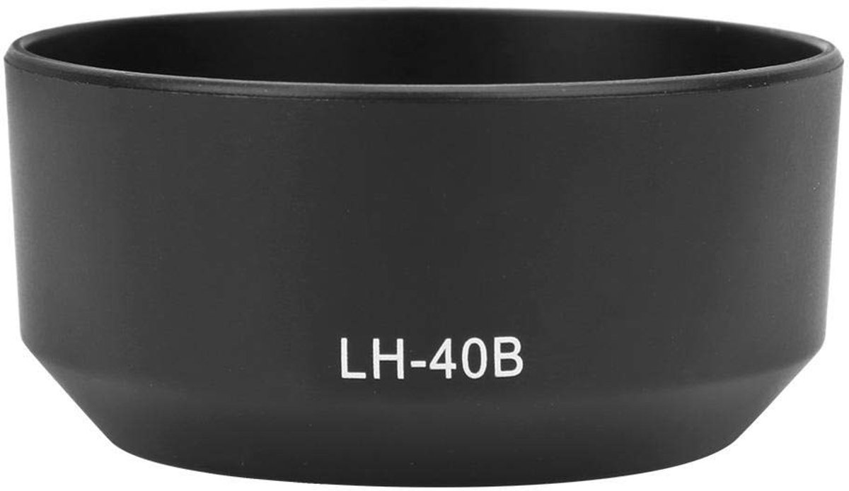 Dailygoods - Dailygoody - Camera lens kap - Draagbaar en lichtgewicht - Zwart - Geschikt voor M.ZUIKO ED 12-40mm F2.8 lens - Voorkom verblinding en verbeter je fot...