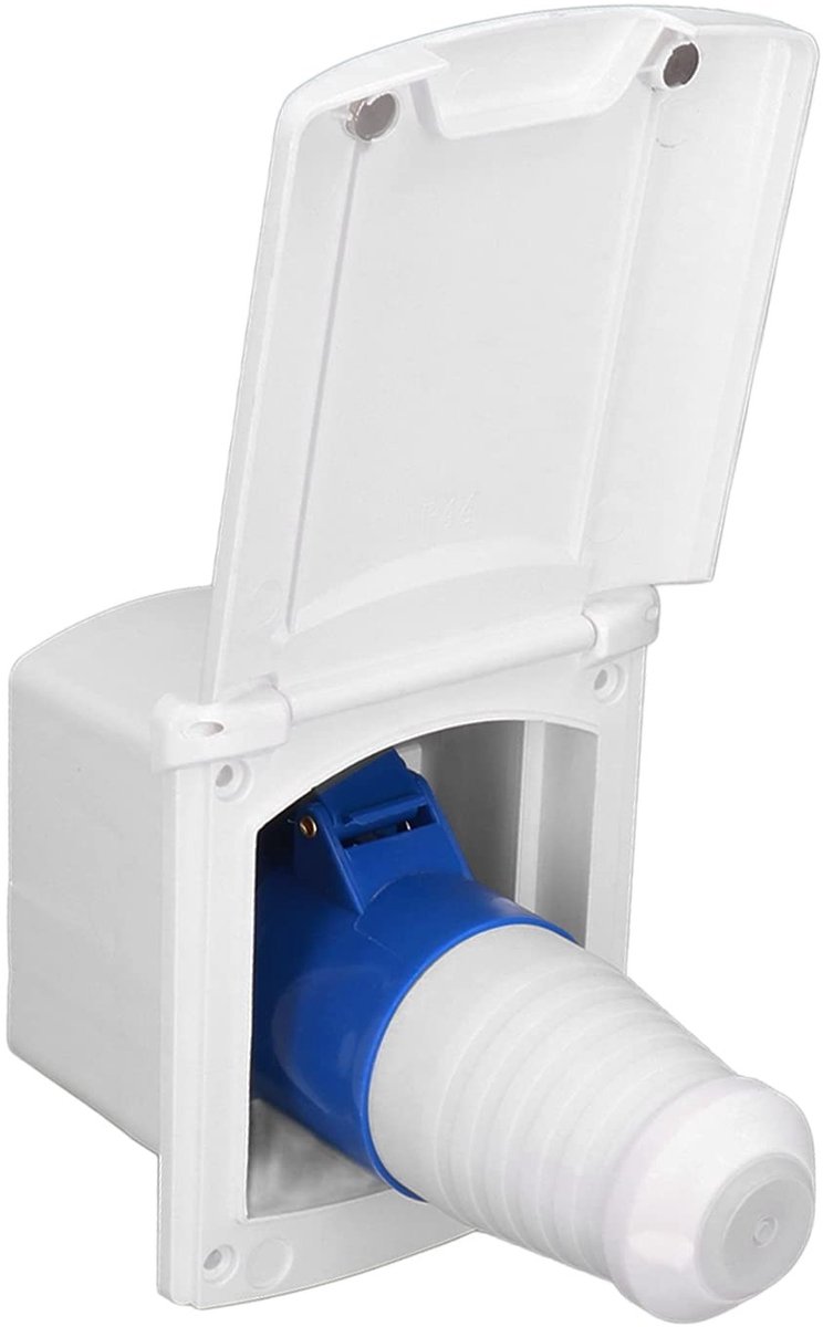 Dailygoods - 32A RV Power Outlet Box met Waterdichte Stekkerholte