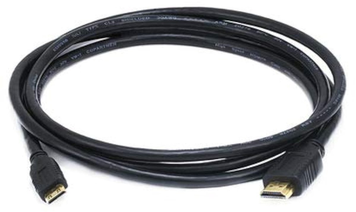 Dailygoods - Dailygoody - HDMI Kabel - Hoogwaardige Verbinding - Goud Geplateerd - Voor Camcorders - Geschikt voor Canon LEGRIA HF - 1,5 meter