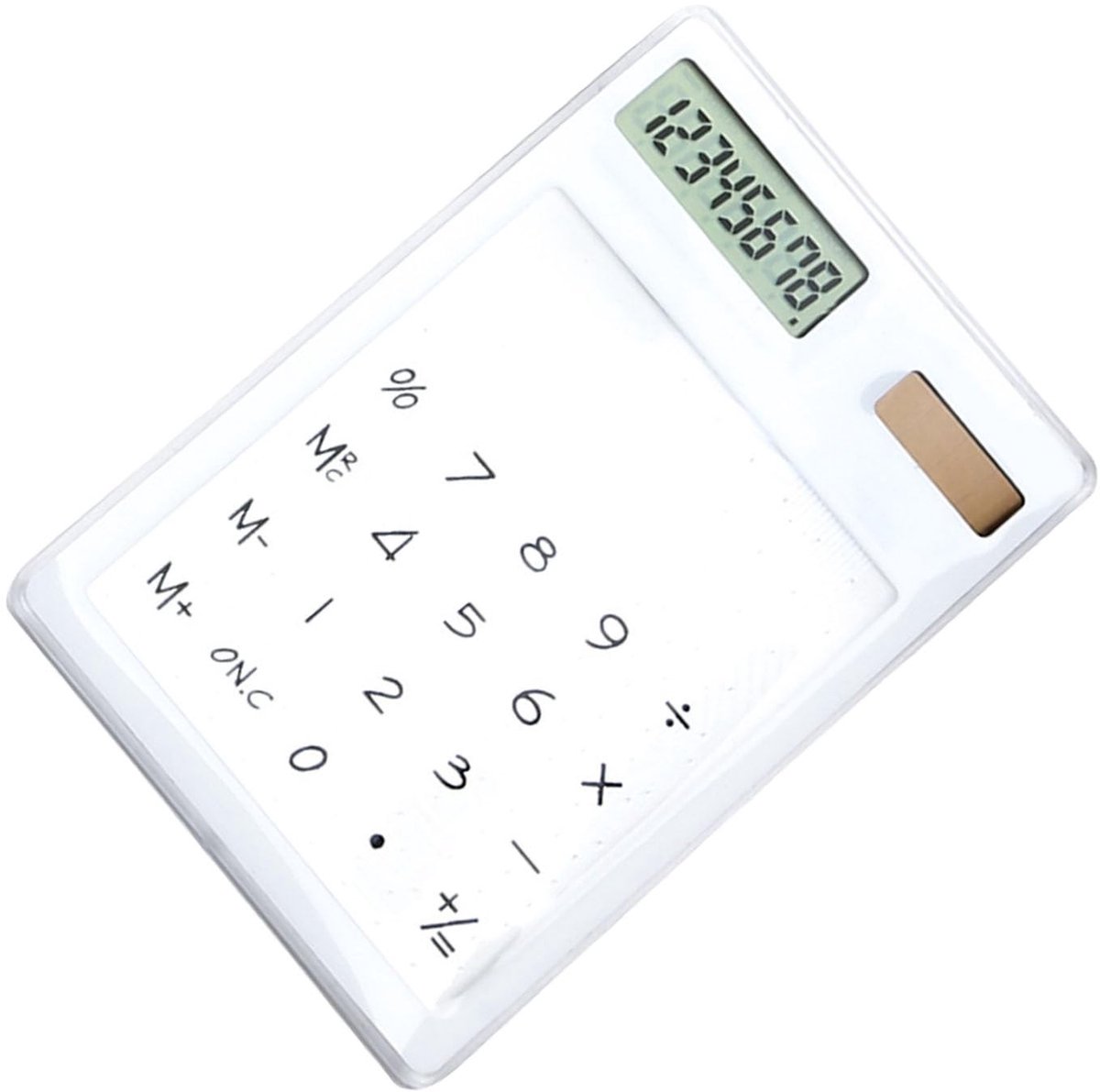 Dailygoods - Draagbare Zonne-energie Calculator met Aanraakscherm