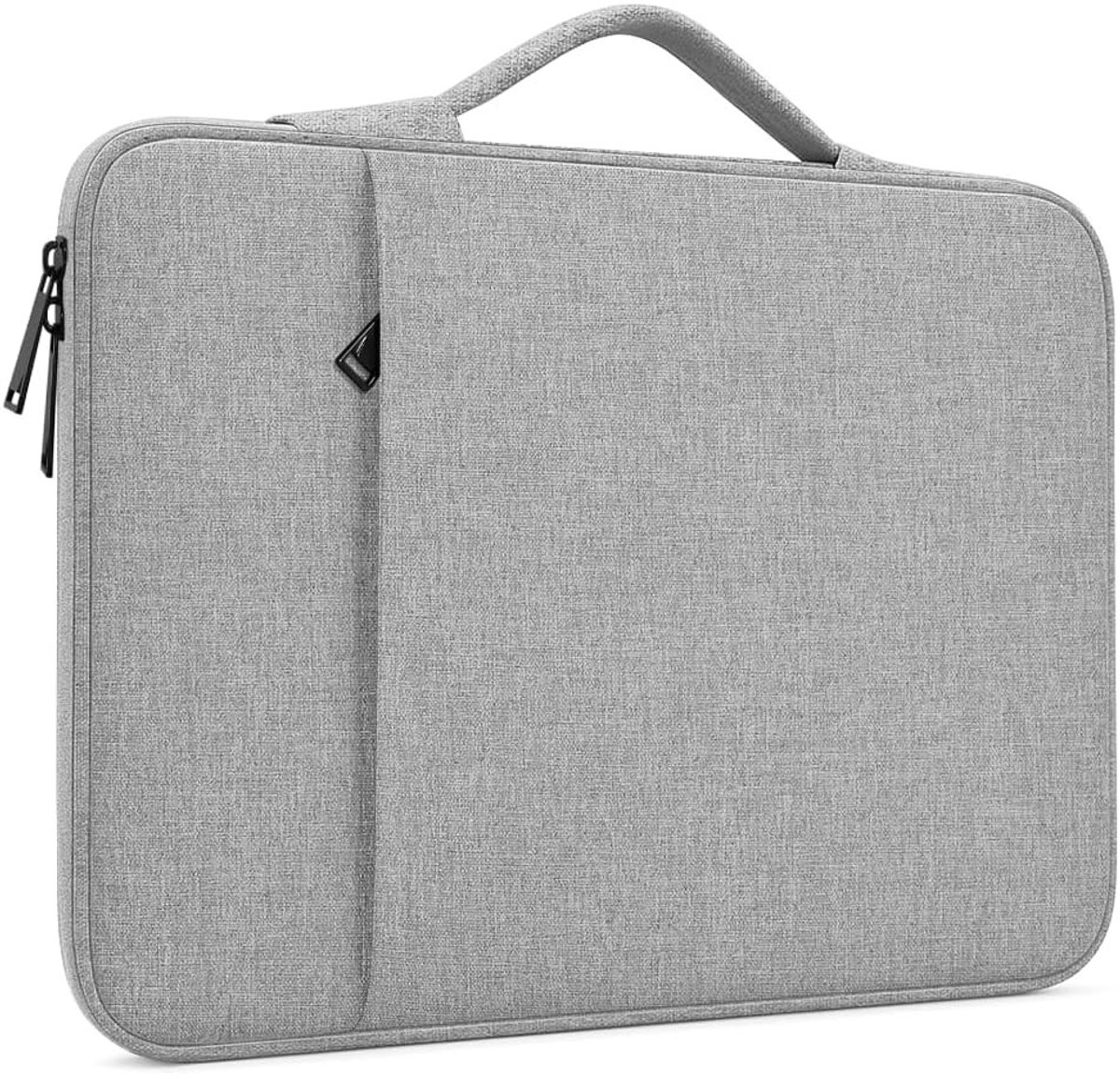 Laptop Sleeve 13" voor MacBook Air en iPad Pro - Waterdichte Bescherming, Multifunctionele Draagtas, Geschikt voor M4/M3/M2 Chip (Grijs)