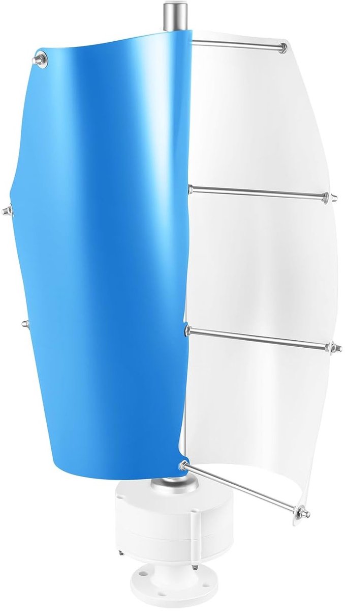 500W Verticale Windturbine Generator met Controller voor Thuis, Bedrijf en Industrie, Duurzame Energieoplossing