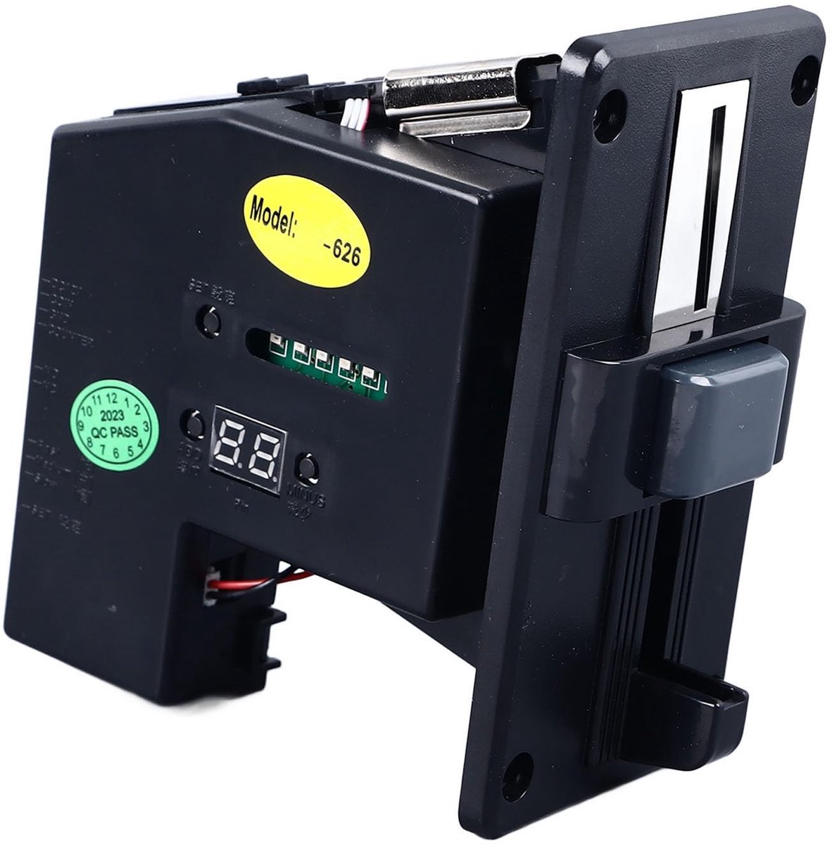 Dailygoods - Dailygoody - Multi-muntacceptor - Muntselector-acceptor - Geheugentype voor 6 Munten - Geschikt voor Gaming-automaat en Wasmachine - Betalingsoplossin