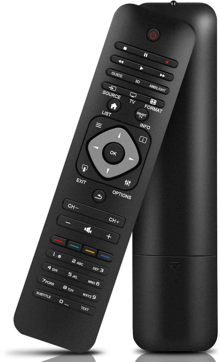 Dailygoody - Universele Afstandsbediening - Vervangende Afstandsbediening voor TV - Geschikt voor LCD LED Plasma - Directe Kanaaltoegang - Eenvoudig i