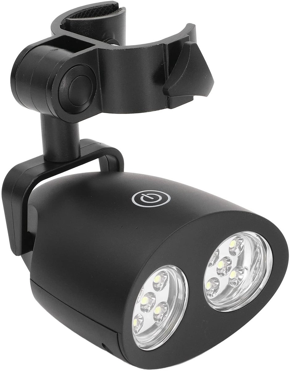 Dailygoody - Grilllamp - LED Grilllicht - Ultrahelder voor Buiten - Campinglicht - 10 Leds - Perfect voor Barbecue - Compact en Lichtgewicht