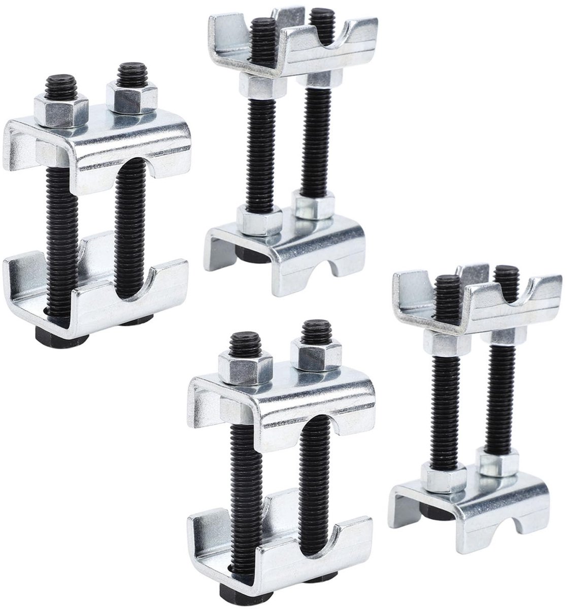 Dailygoody - OmGoods - Dailygoody - Verstelbare Veerafstander - 2-weg Spoelveercompressor - Geschikt voor Vrachtwagens - 1 tot 2 inch Lift - Metaal