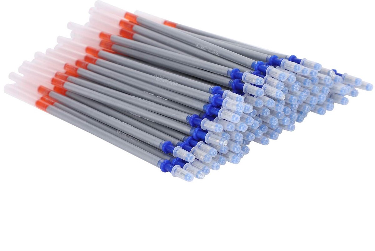 Dailygoody - 200 stks Stof Marker Pen Refill - Uitwisbare Markering - Hoge kwaliteit - Voor Kleermakers - Perfect voor Naaien en Quilten
