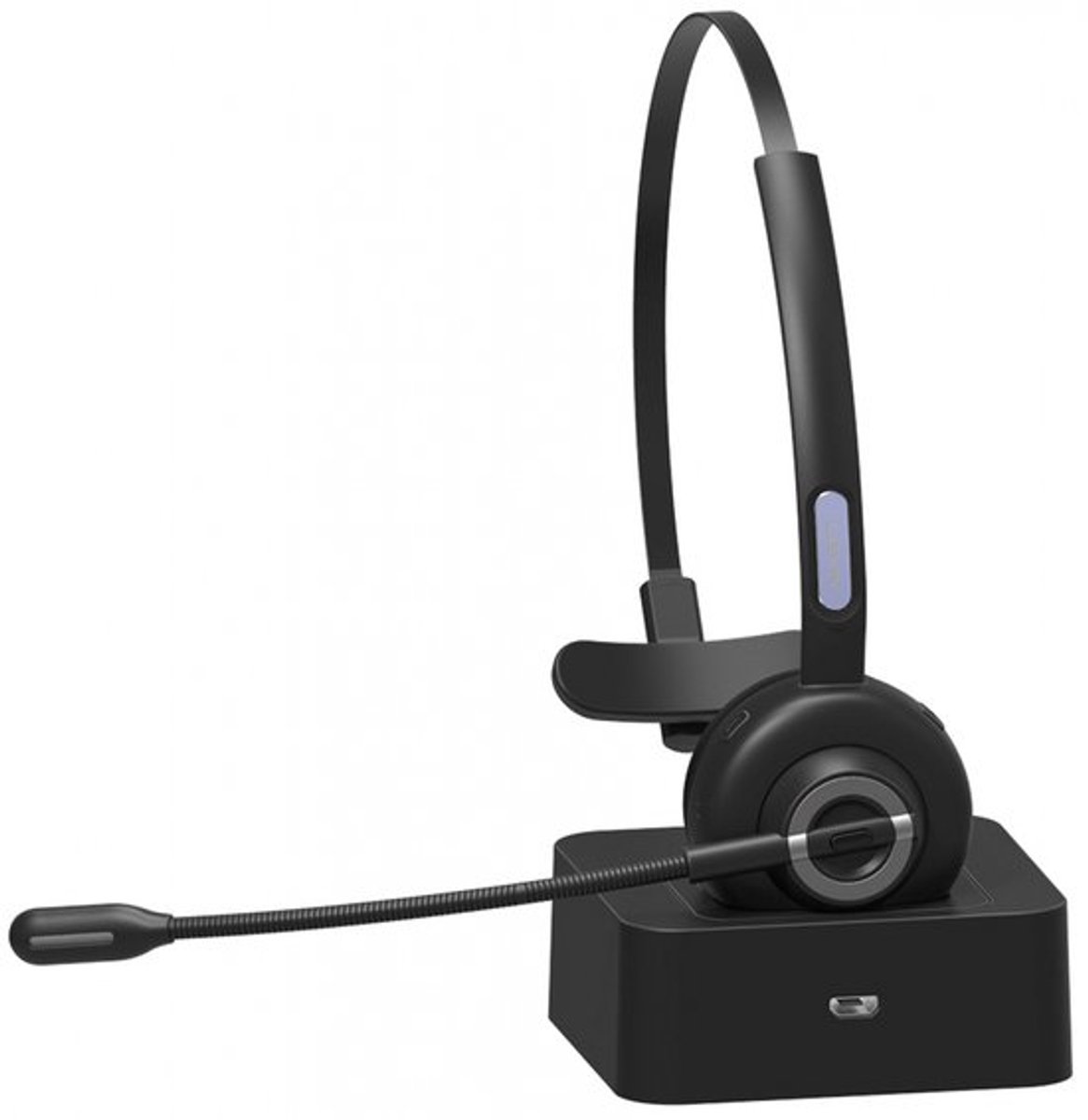 Headset met Microfoon Draadloos - Professionele Draadloze Headset - Voor Computer PC - Laptop - Office Koptelefoon - Bluetooth Koptelefoon