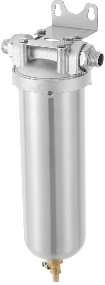 Hoogwaardige Waterfilter voor Schoon Drinkwater, Ideaal voor Landelijk Gebied, Bouwplaatsen en Huishoudens - 33 x 10 cm Capaciteit