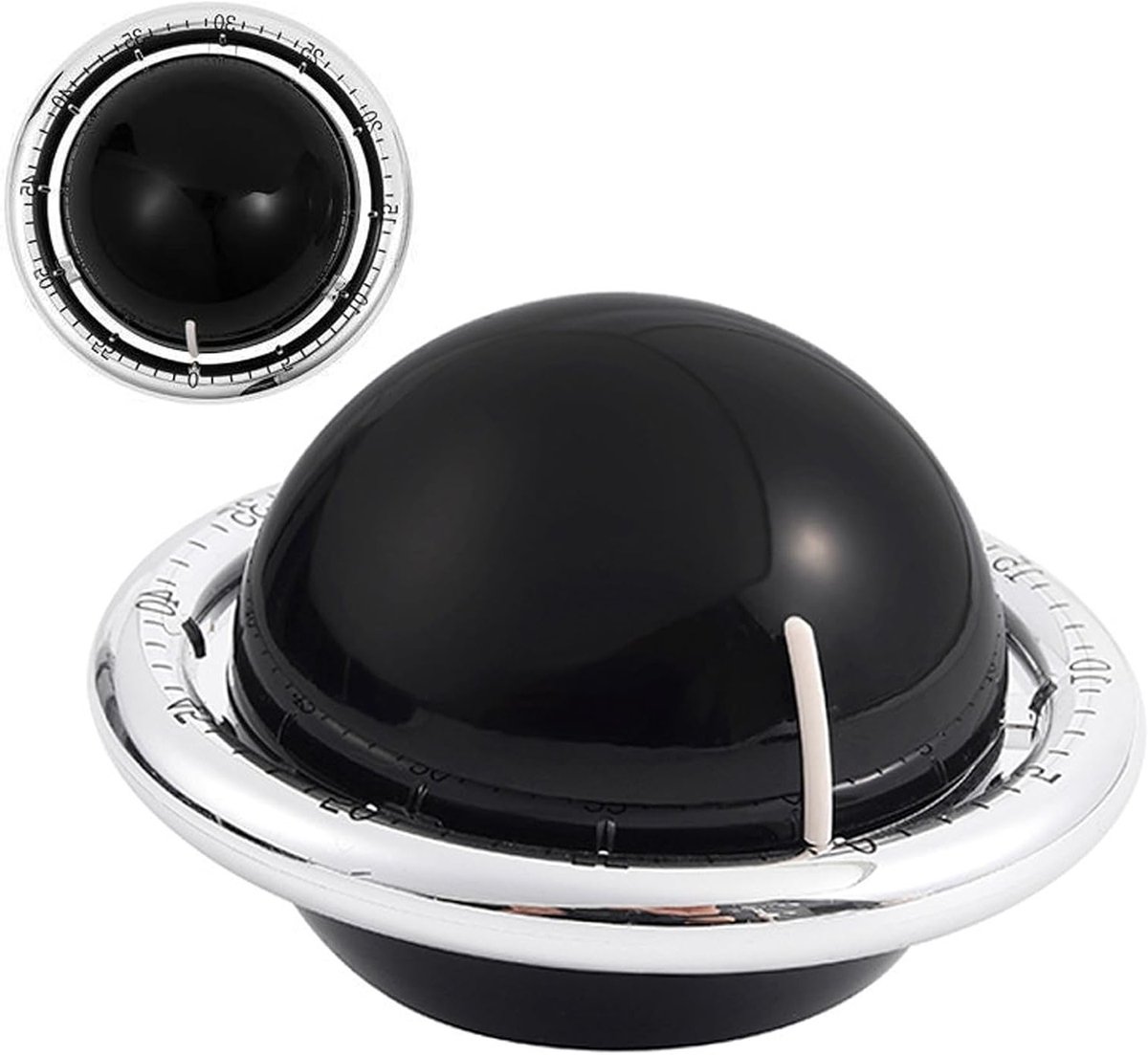 Kookwekker met Magnetische Bevestiging, 72 dB Geluid, Mechanisch Design voor Koken, Bakken en Fitness