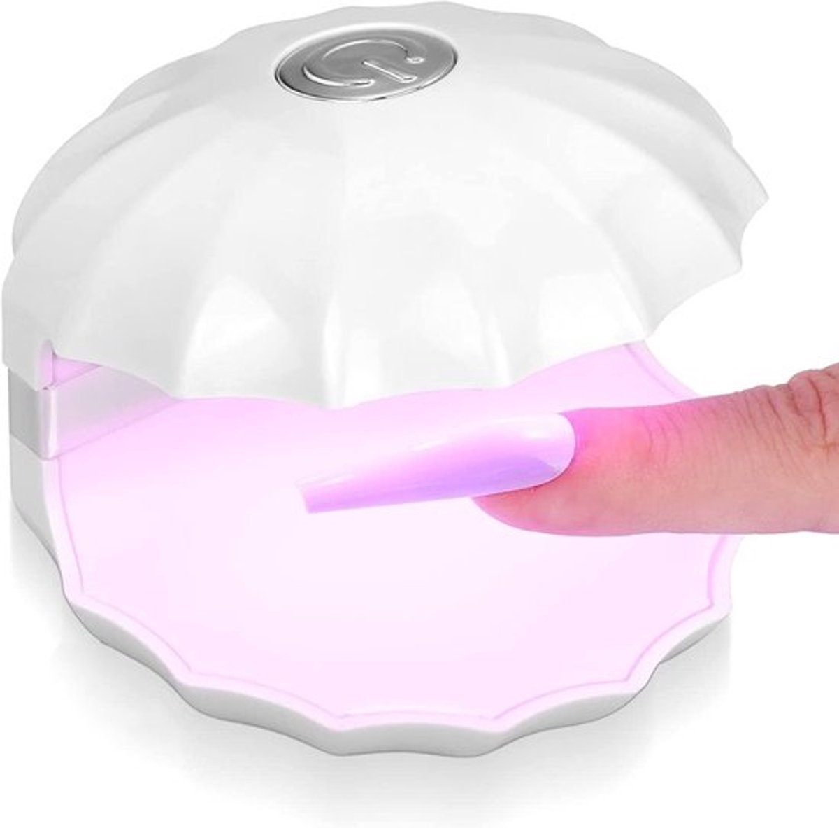 Mini Shell Rood Licht Nagelkunst Fototherapie Machine Sneldrogend