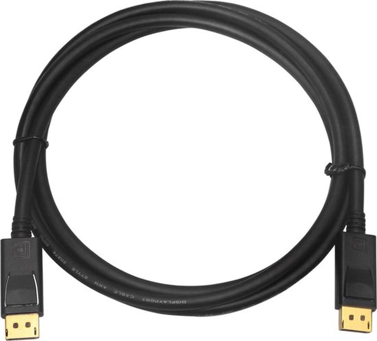 Displayport kabel 1.4 – 8K 60Hz – 4K 144 Hz - 32.4GBps – Gecertificeerd – DP 1.4 kabel - 2 Meter