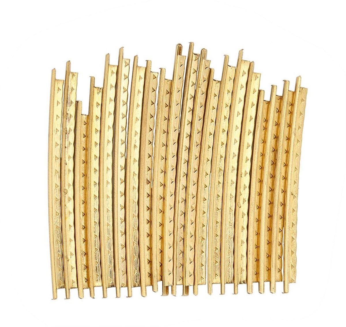 Dailygoods - Dailygoody - Messing Gitarre Draht - Bunddraht 2,0mm - Duurzaam en sterk - Geschikt voor folk houten gitaren - Hoogwaardige kwaliteit - Perfect voor m