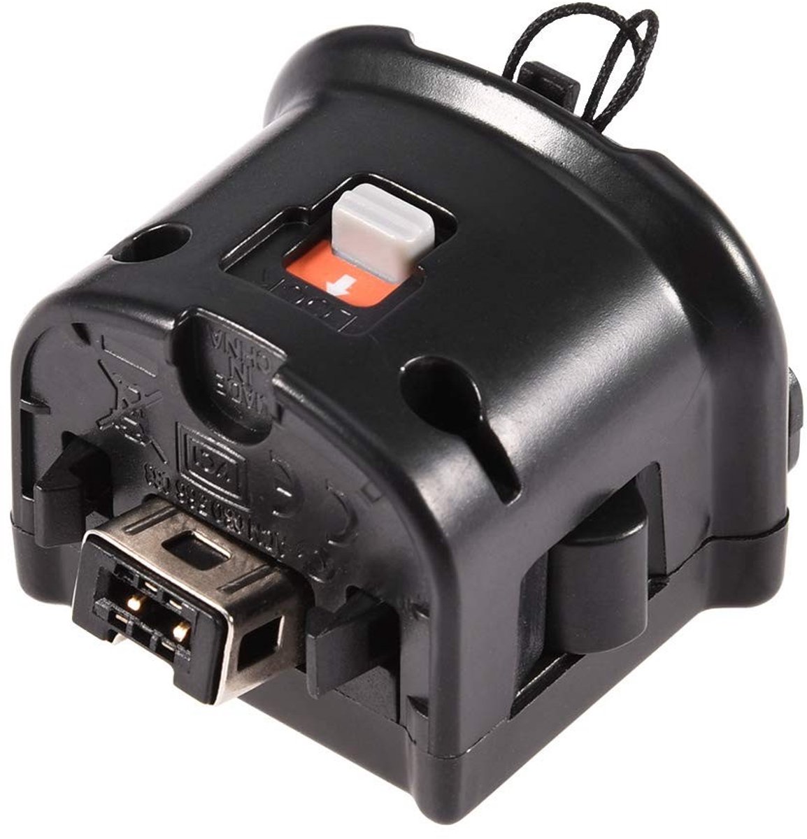 Dailygoods - Dailygoody - Motion Plus-adapter - Externe Afstandsbediening - Plug-and-play - Zwart - Sensorcontroller - Voor gaming - Motion Plus-sensor