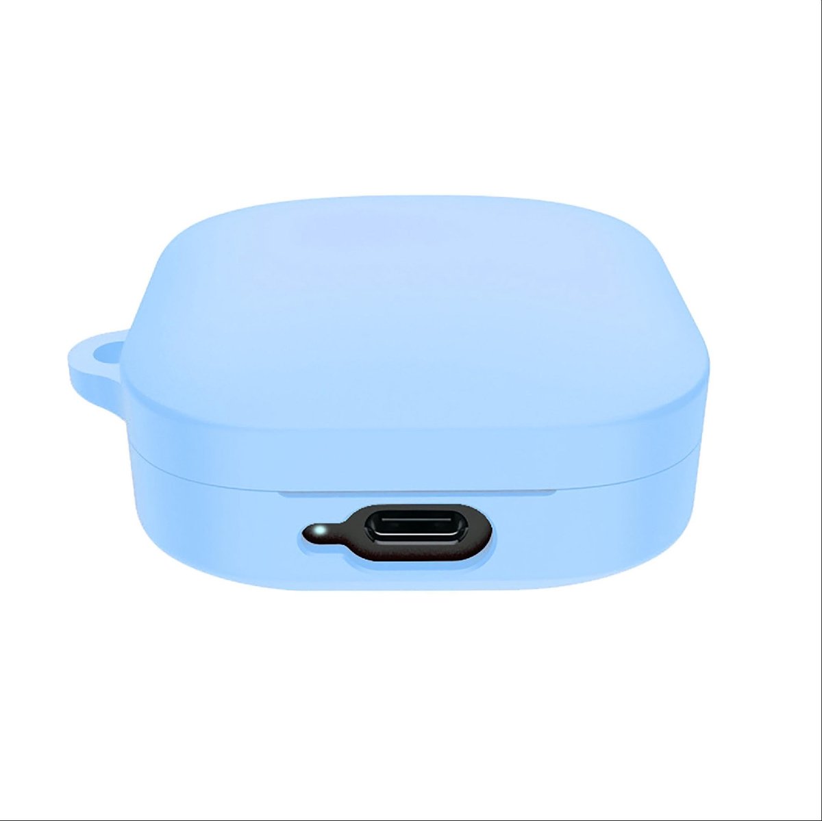 Dailygoods - Dailygoody Cilicone beschermhoes - compatibel met Redmi Buds 6 Active - ultradun en schokbestendig - blauw - krasbestendig - zachte silicone...