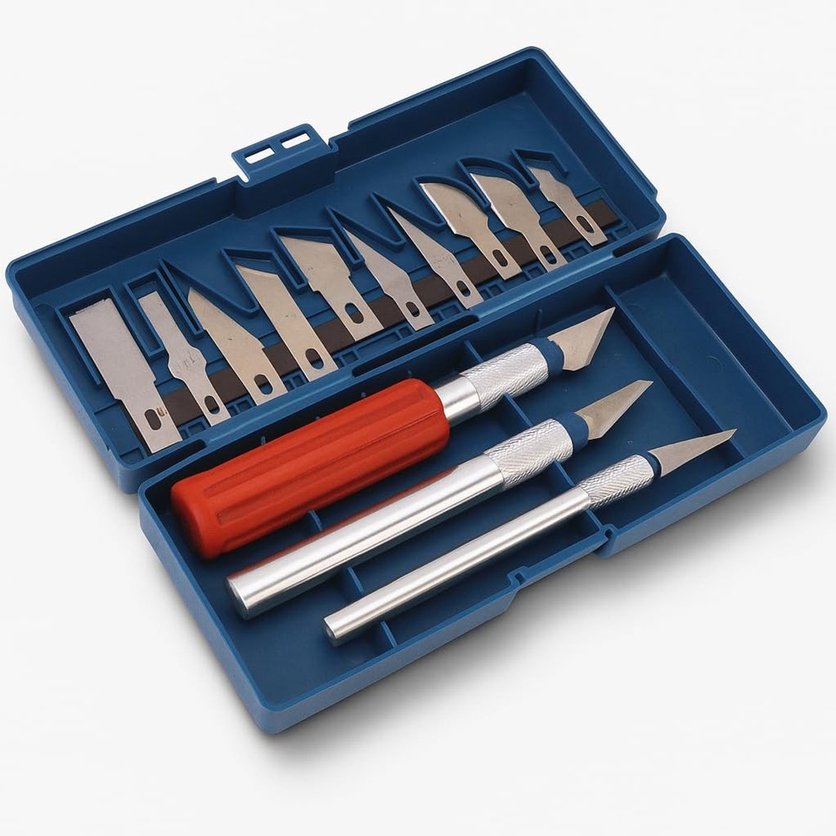 Dailygoods - Dailygoody - Houtsnijwerkbeitelset - Beeldhouwen - Draagbaar - Houtbewerking - Snijmessenset - Voor hobbyisten - Inclusief opbergdoos