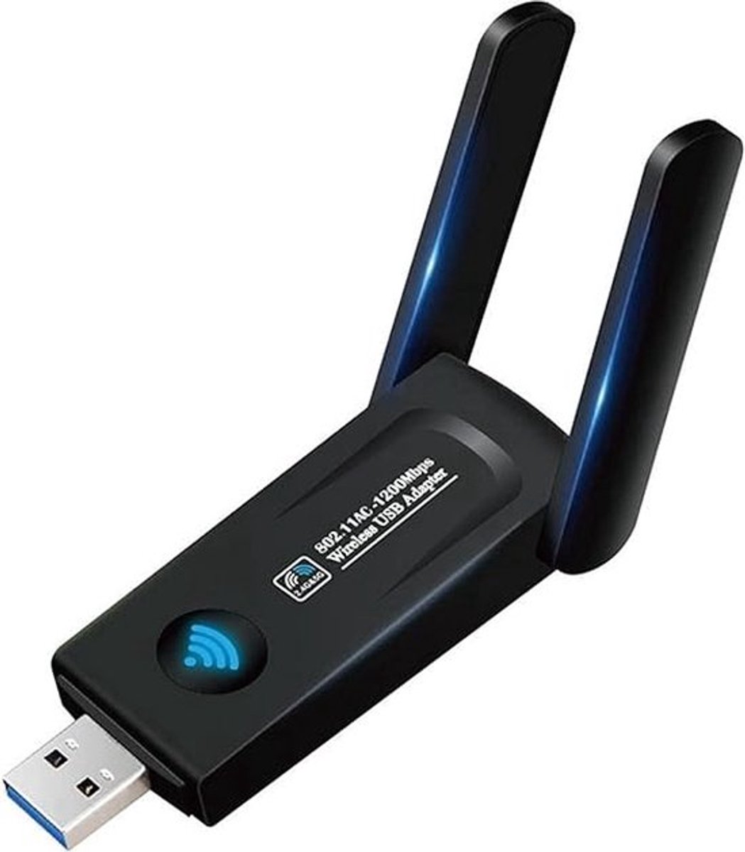 WiFi-adapter - stabiel en snel internet – voor desktop en laptop