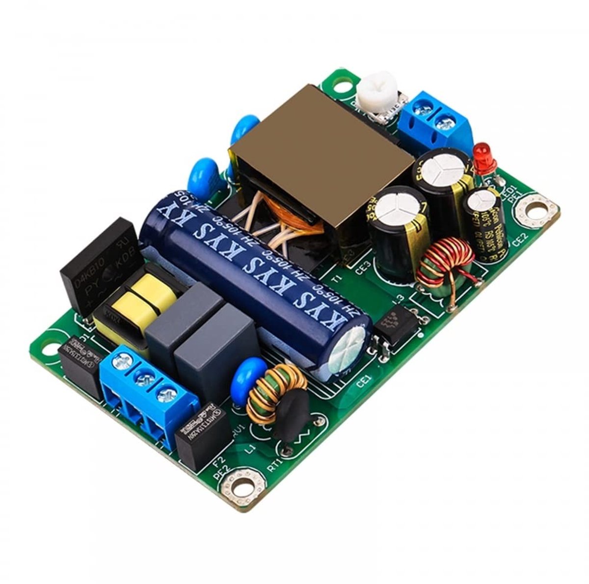 Dailygoods - Spanningsomvormermodule 24V/2A AC naar DC 24V