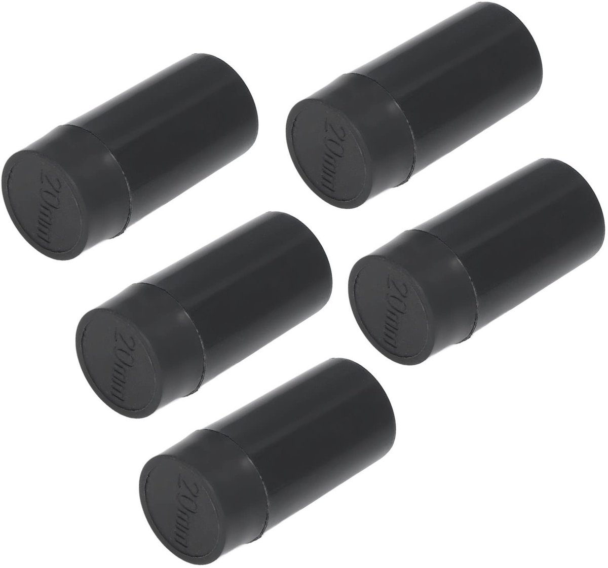 Dailygoods - Dailygoody - Business Kit Labeler Printer - Inkt Roll Refill - Eenvoudig Bijvullen - Zwart - Accessoire Set - Geschikt voor MX5500 Labeller - 5 Stuks