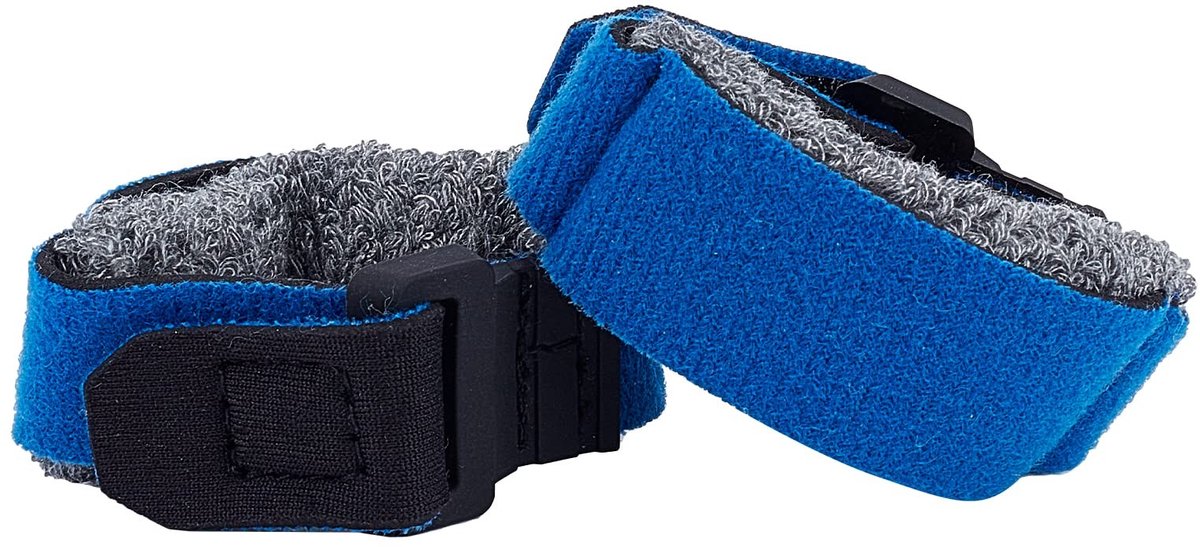 Dailygoods - Dailygoody - Gitaarsnaar Demper - Snaardemper Tape - Verstelbaar - Blauw - Muziekinstrument Accessoire - Geschikt voor Gitaar en Ukulele - 2 Stuk