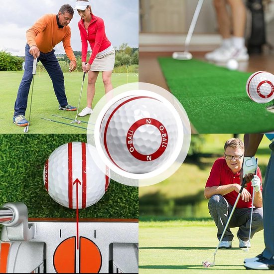 Oefen Golfballen - Golfballen Training - Golf Swing Oefenen - Realtime Feedback - 4.3 cm - Wit — afbeelding 3