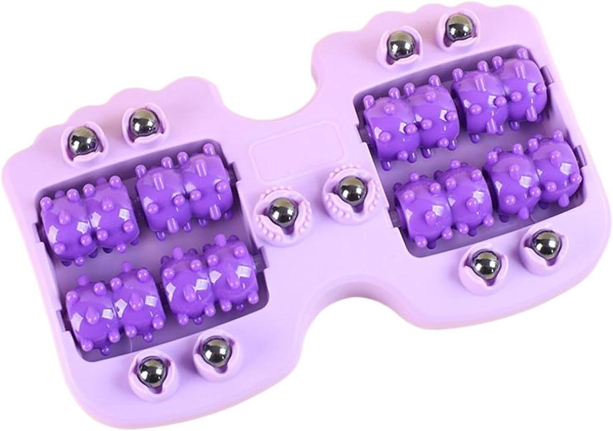 Voet Roller Massager - Voetmassage Roller - Spierontspanning Voeten - Dubbele Roller - 27.5 x 16.5 x 5.5 cm