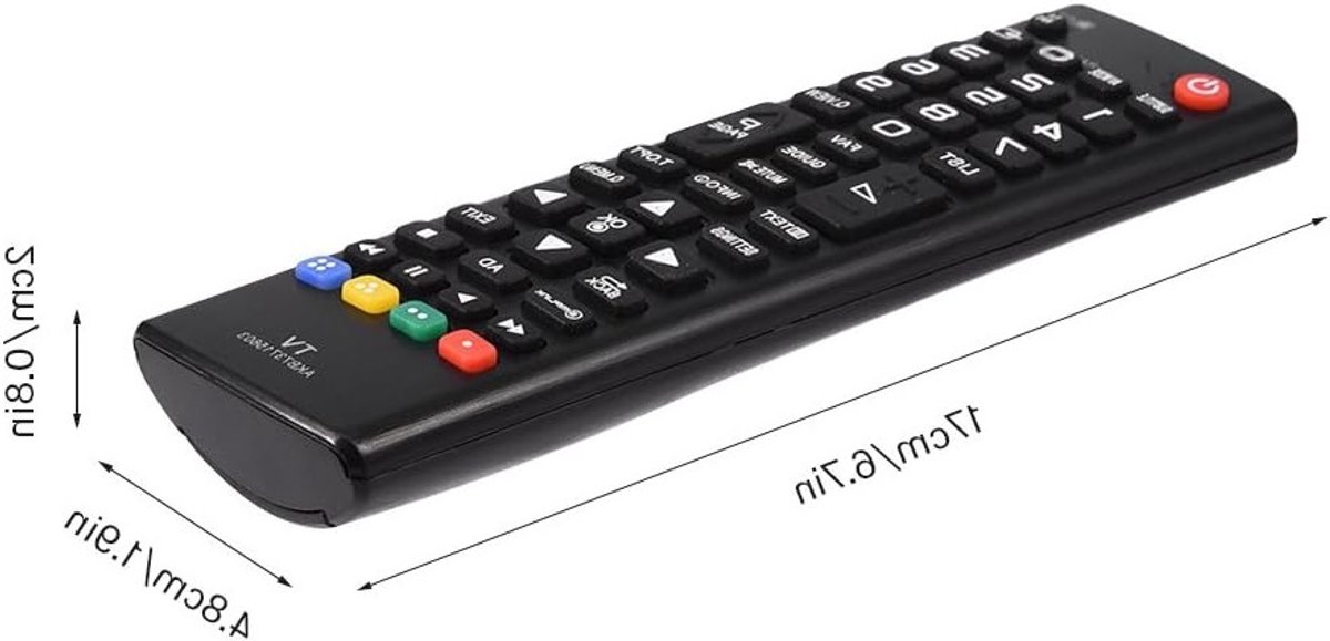 Universele afstandsbediening als vervanging voor verschillende TV-modellen met leermogelijkheden en gebruiksvriendelijke functies
